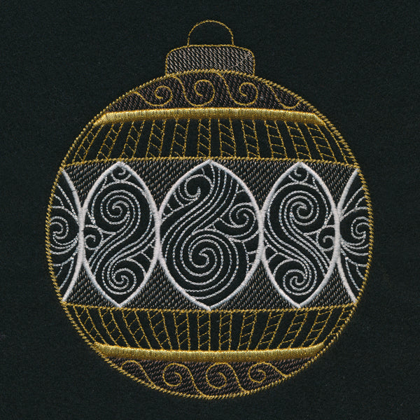 Yuletide Glamour Ornament