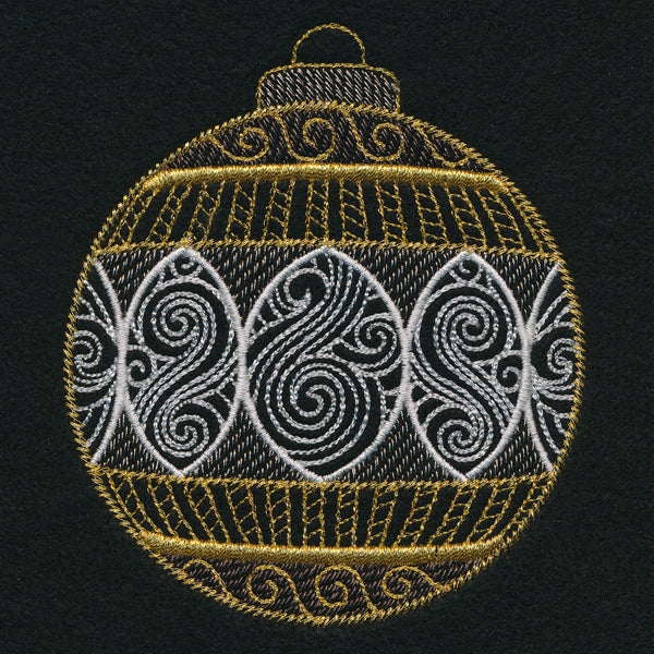 Yuletide Glamour Ornament