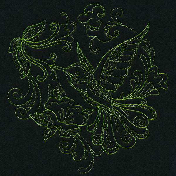 Delicate Doodle Hummingbird (Vintage)