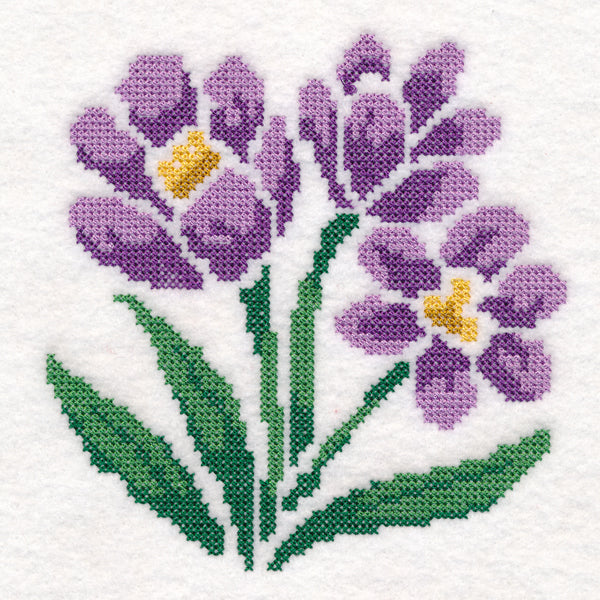 Crocus (Cross Stitch)