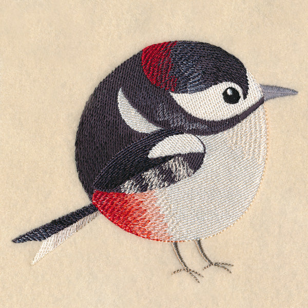 Roly-Poly Woodpecker