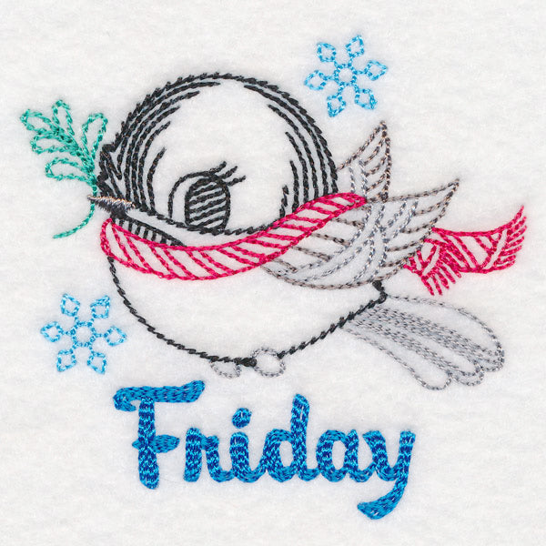 Winter Chickadee - Friday (Vintage)
