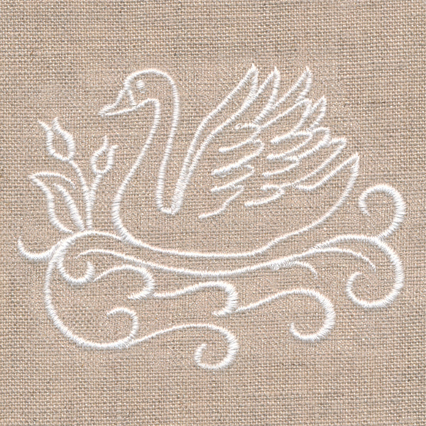 Rustic Swan Accent