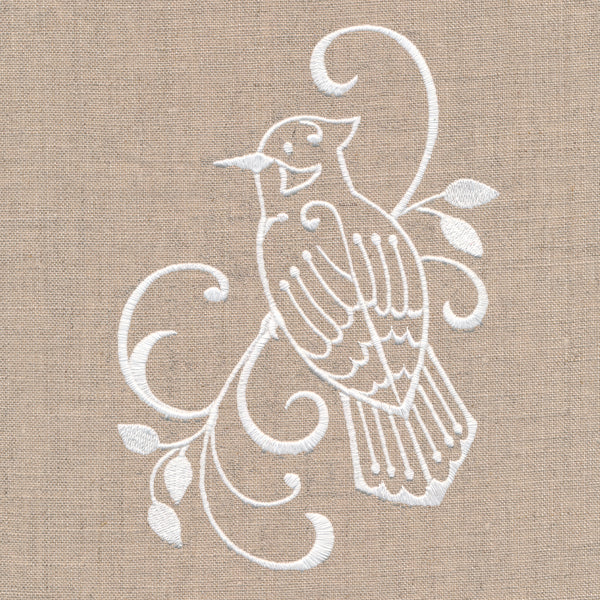 Rustic Cardinal Accent