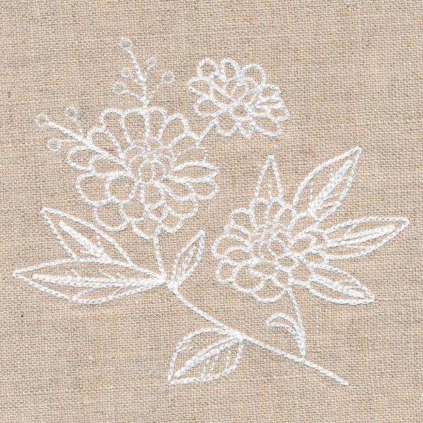 Rustic Zinnia Accent