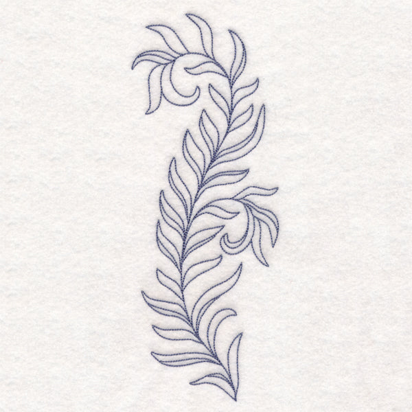 Botanical Treasures - Leafy Stem (Vintage)