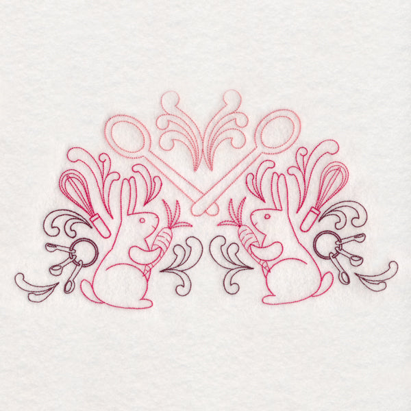 Kitchen Helper Bunnies (Vintage)