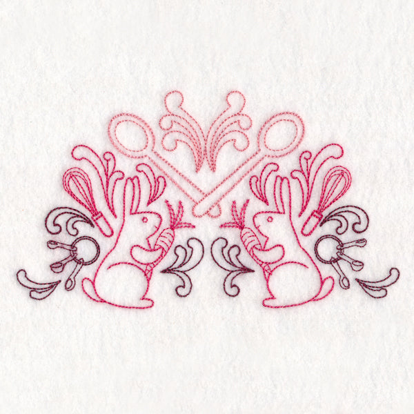 Kitchen Helper Bunnies (Vintage)