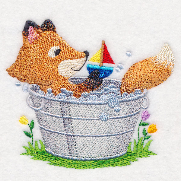 Woodland Bath Time - Fox