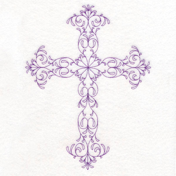Elegant Filigree Cross (Vintage)