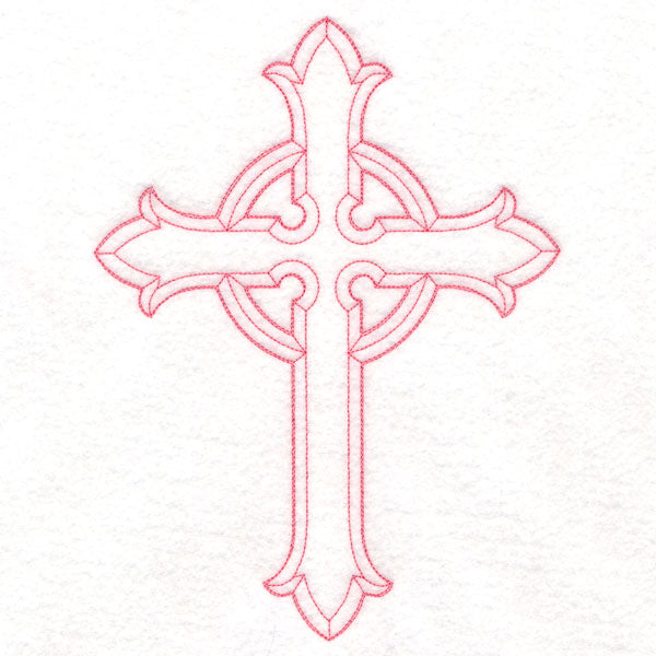 Beautiful Beveled Cross (Vintage)