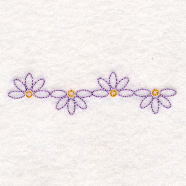 Pretty Coneflower Border (Vintage)