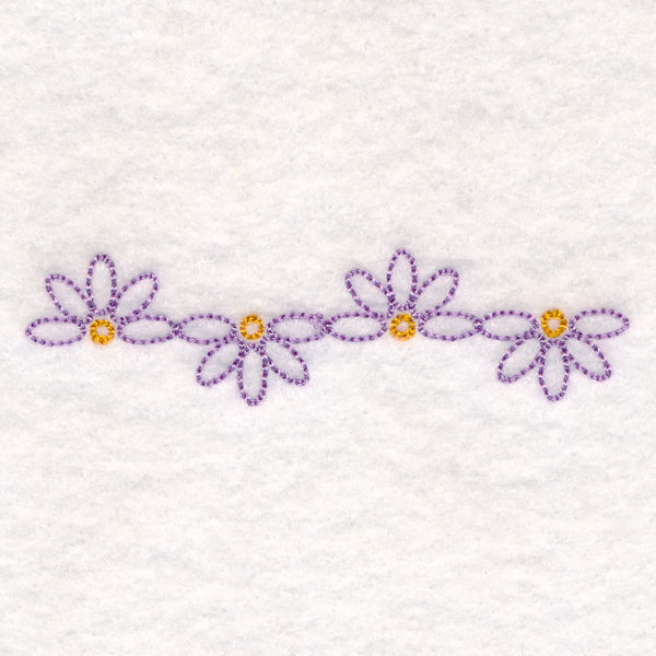 Pretty Coneflower Border (Vintage)