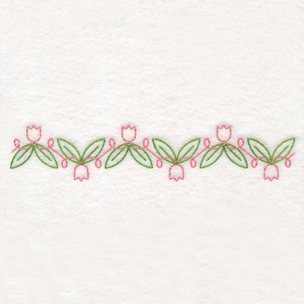 Chic Tulip Border (Vintage)