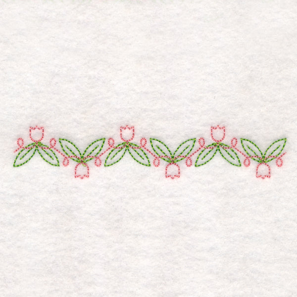 Chic Tulip Border (Vintage)