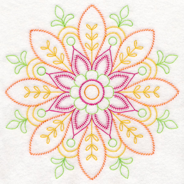 Intricate Floral Medallion (Vintage)