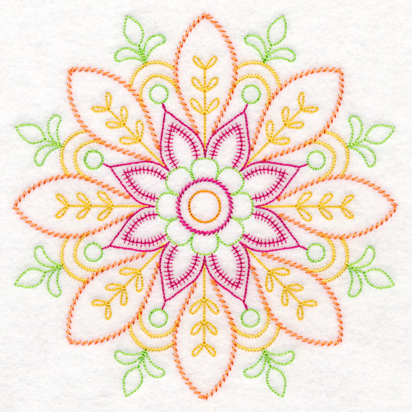 Intricate Floral Medallion (Vintage)