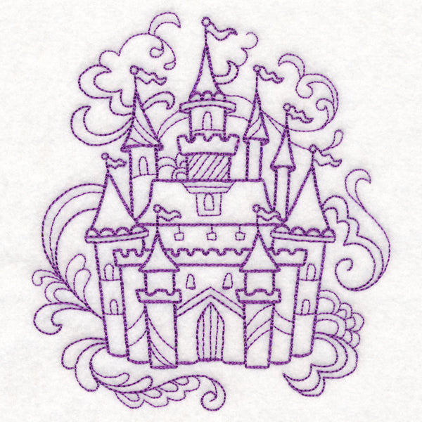 Sweet Fairytale Castle (Vintage)