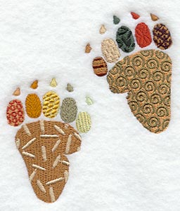 Patchwork Bear Tracks