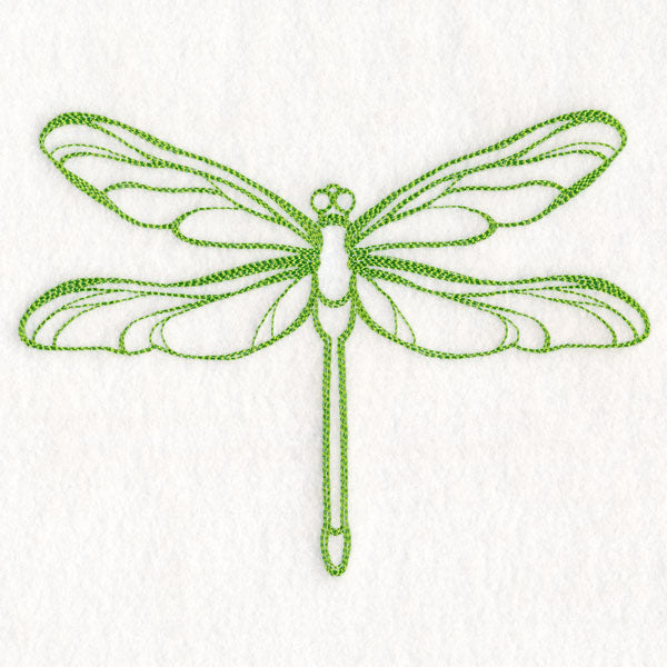 Brushstroke Dragonfly