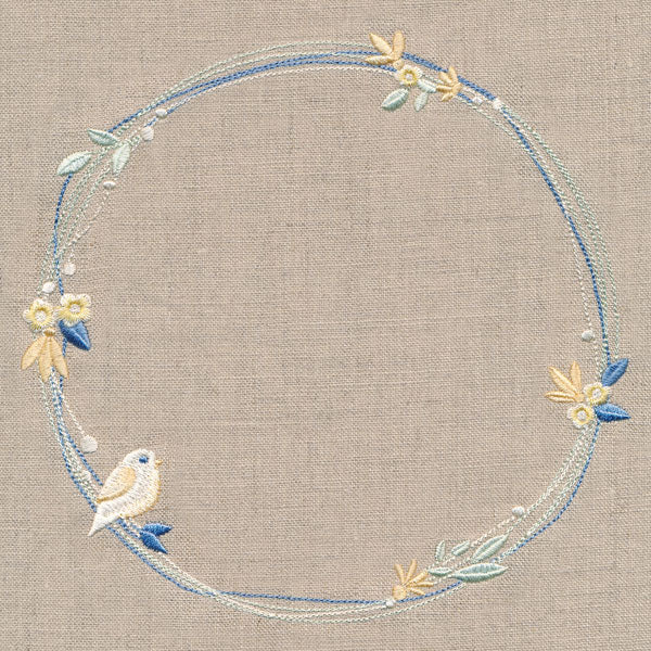 Tranquil Wildflower Wreath