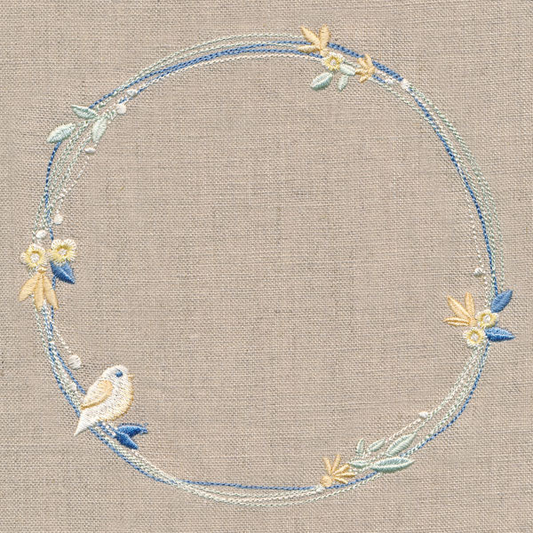 Tranquil Wildflower Wreath