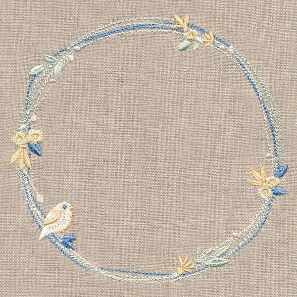 Tranquil Wildflower Wreath