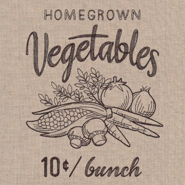 Farmers Market - Homegrown Vegetables