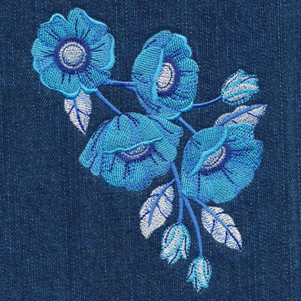 Blue Anemone Fashion Spray