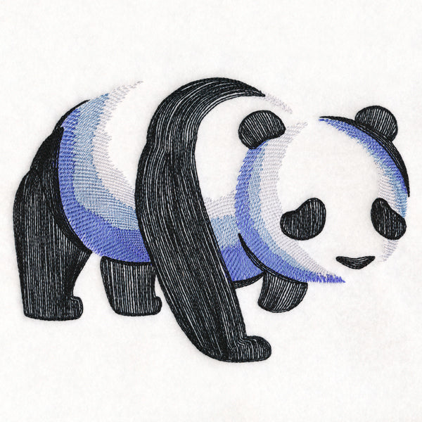 Sweet Brushstroke Panda