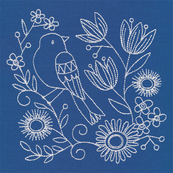 Birds of a Feather 4 (Whitework)