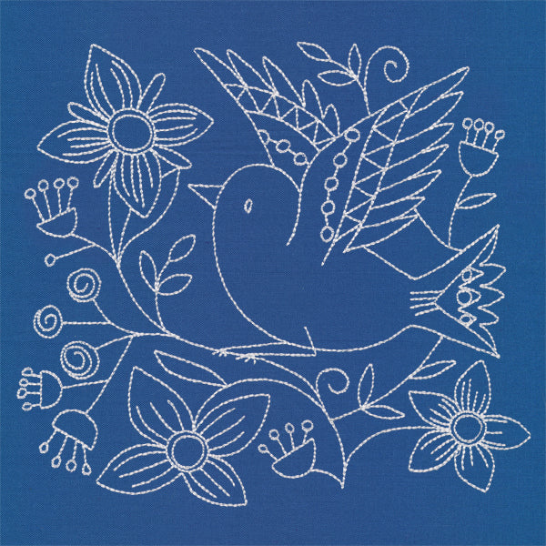 Birds of a Feather 5 (Whitework)