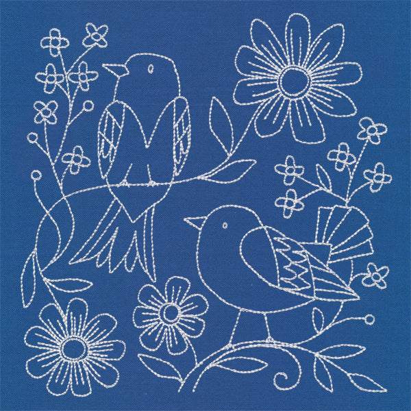 Birds of a Feather 6 (Whitework)