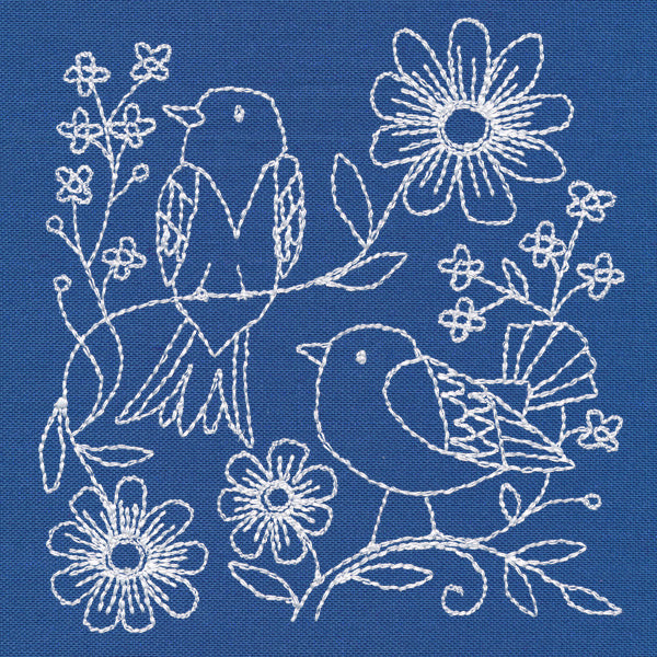 Birds of a Feather 6 (Whitework)