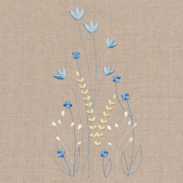 Flourishing Wildflower Stems