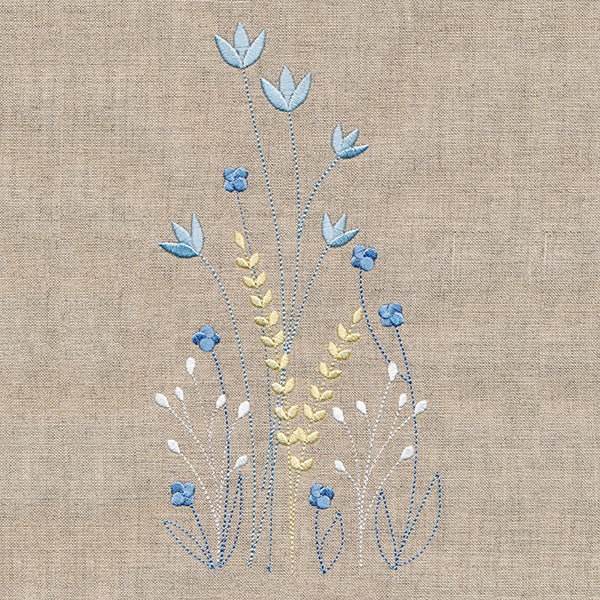 Flourishing Wildflower Stems