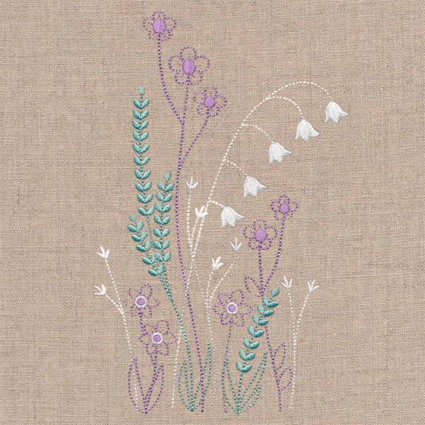 Blooming Wildflower Stems