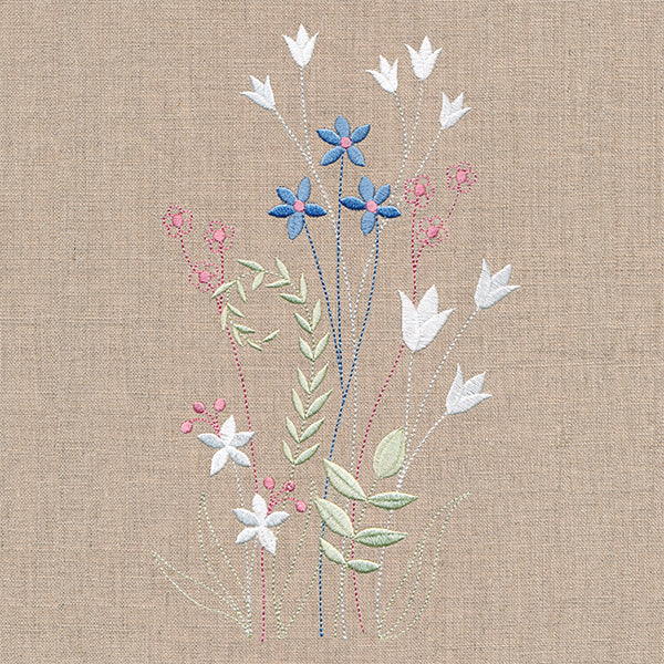 Delicate Wildflower Stems