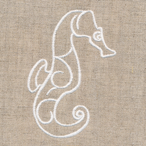 Rustic Seahorse Accent