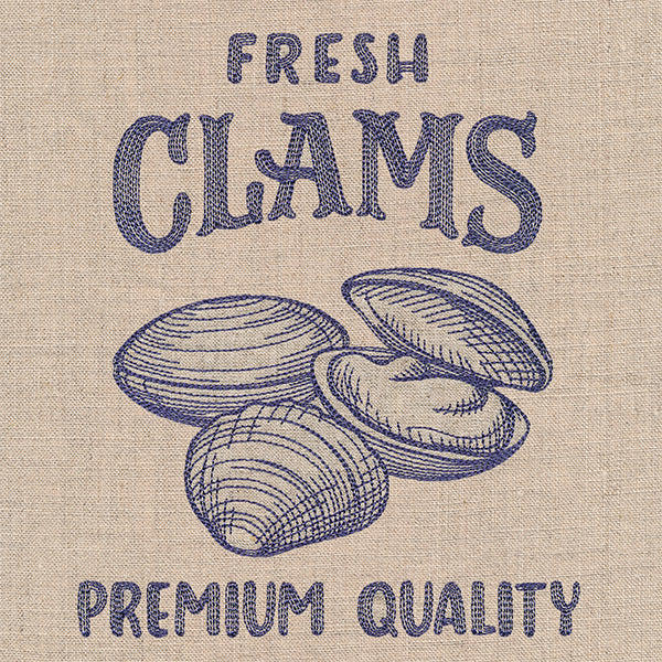 Seafood Market - Fresh Clams Premium Quality