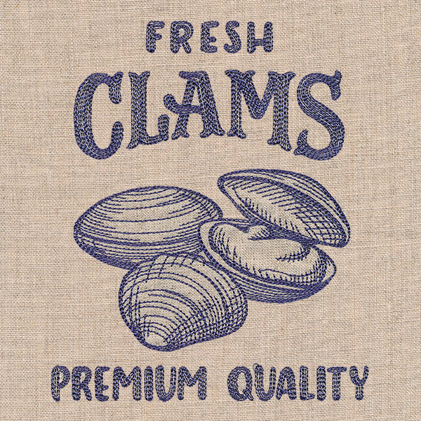 Seafood Market - Fresh Clams Premium Quality