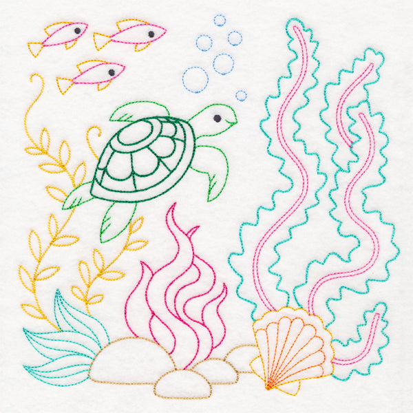 Ocean Adventure Turtle (Vintage)