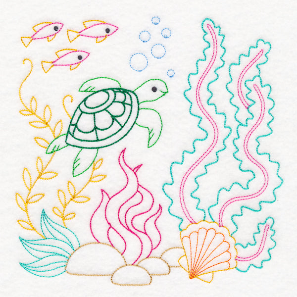 Ocean Adventure Turtle (Vintage)