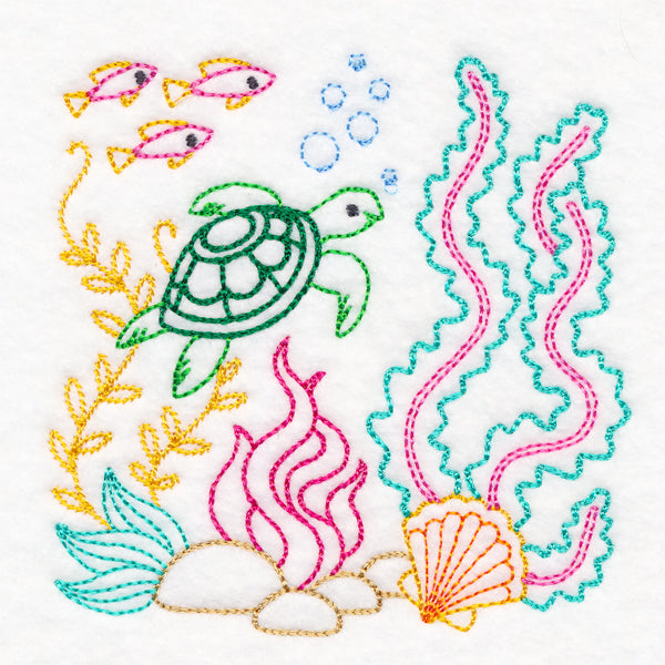 Ocean Adventure Turtle (Vintage)