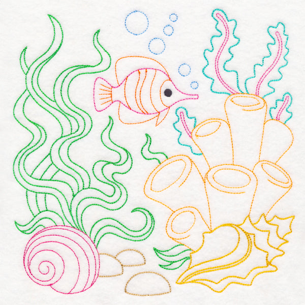 Ocean Adventure Butterflyfish (Vintage)