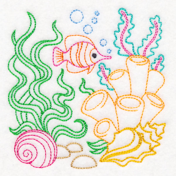 Ocean Adventure Butterflyfish (Vintage)