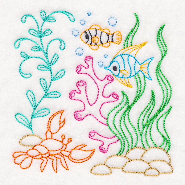 Ocean Adventure Fish & Lobster (Vintage)