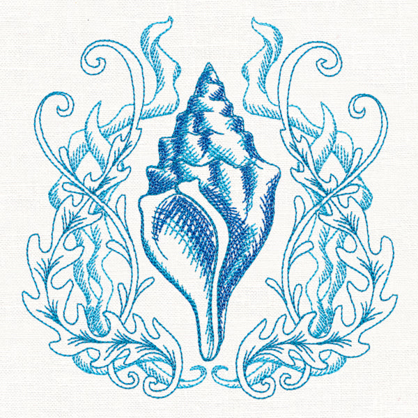 Seaside Shell Etching