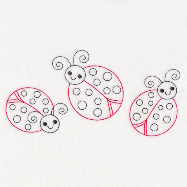 Ladybugs Trio (Vintage)