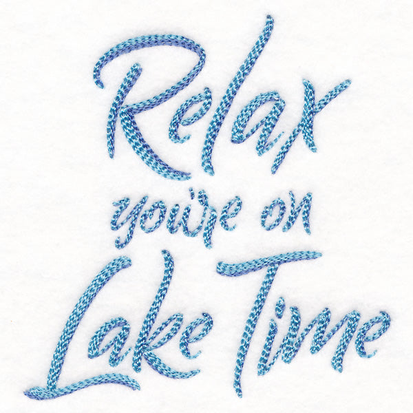 You're on Lake Time